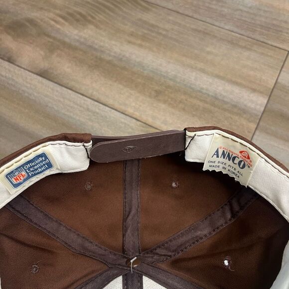 Vintage Annco Cleveland Browns Brown Snapback Hat - Picture 6 of 6